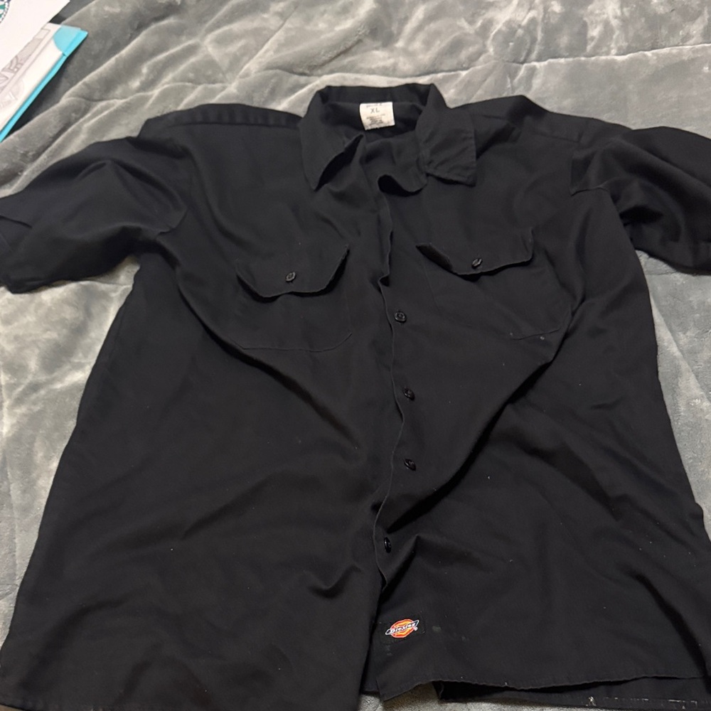 Dickies Black Short Sleeve Shirt